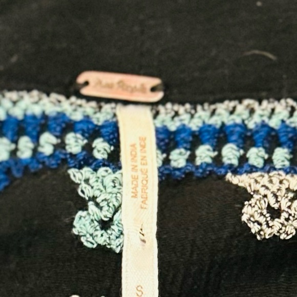 Women’s Free People Mini Dress Sz: S/P Black & Multicolor - Picture 8 of 8